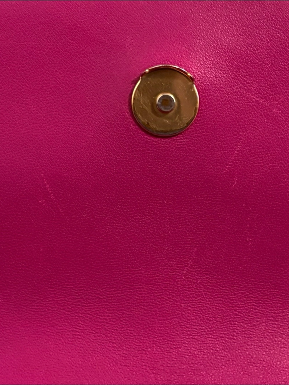 Tory Burch Small Fleming Convertible Shoulder Bag in Party Fuchsia Leather - Picture 11 of 16